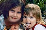 Stella Harvey, 9 and Ruby Harvey, 4